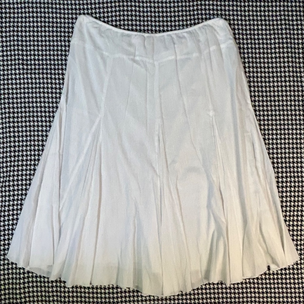 Ruby Rd. White SKIRT - 18 - Picture 5 of 9